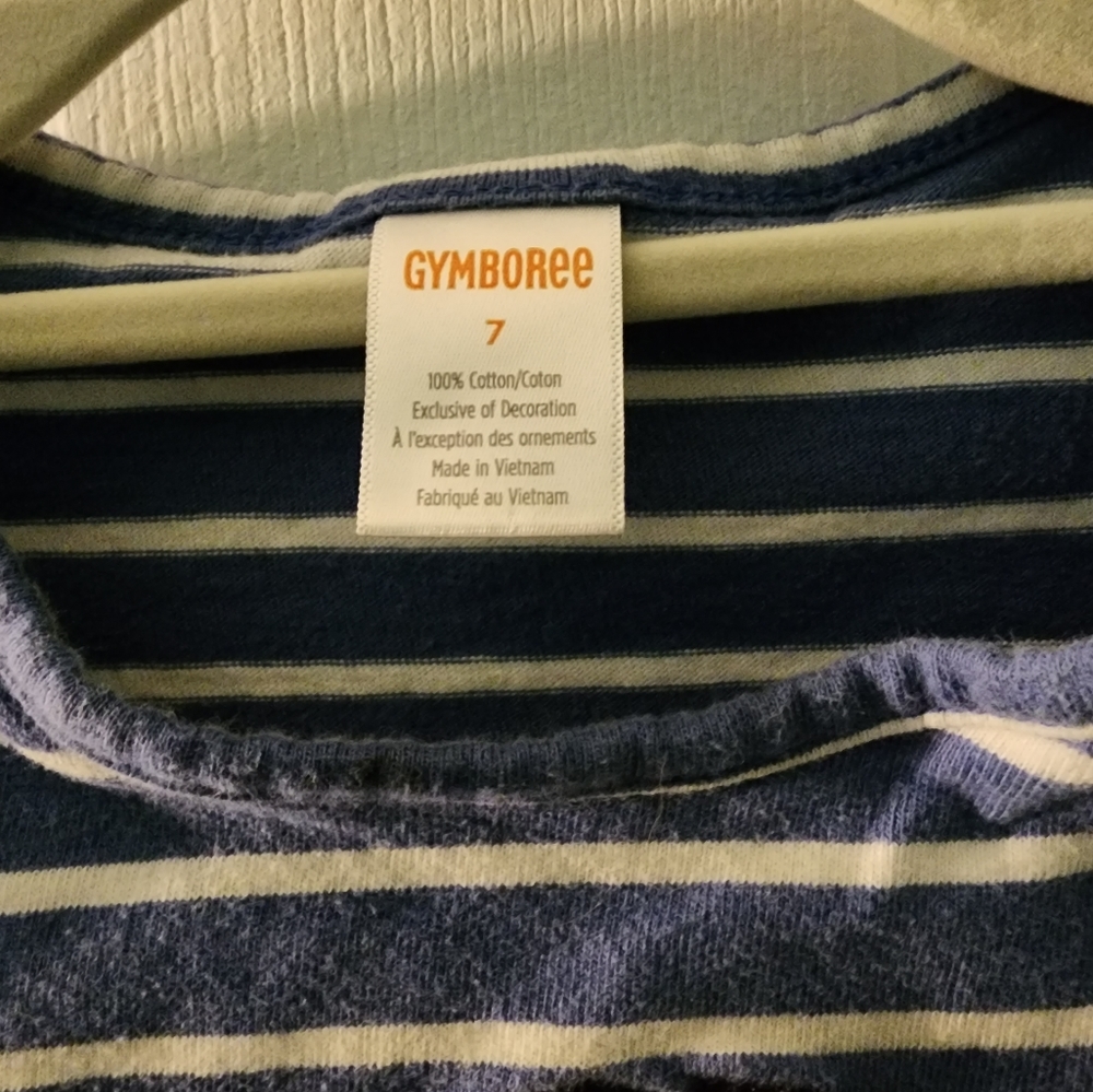 Girls Paperbag Waist Dress - Farming Friends  Gymboree Size 7 - Picture 5 of 5